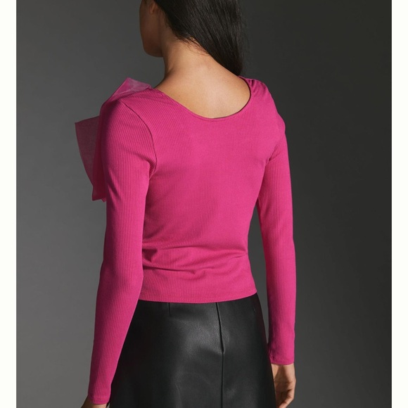 Anthropologie Sunday In Brooklyn Bow Top - Picture 3 of 9